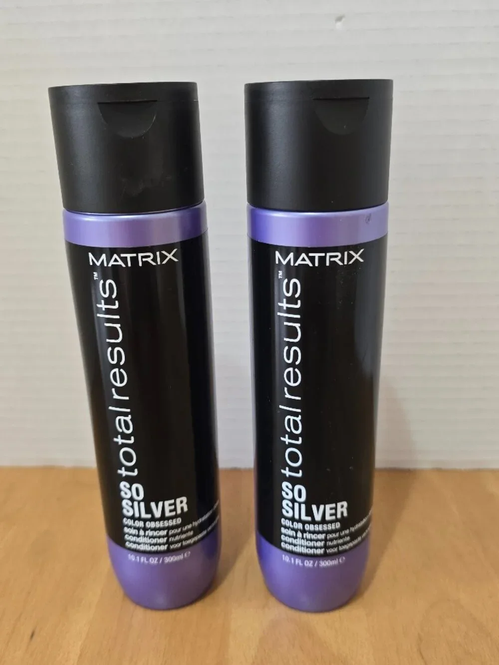 Matrix Total Results So Silver‎ Color Obsessed Conditioner 10.1 fl oz (lot of 2)